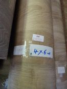 Roll of Wood Effect Lino 4x6m