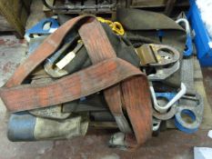 *Eleven Assorted Heavy Duty Lifting Straps