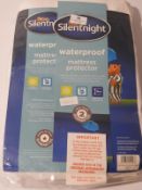 Silentnight Waterproof Mattress Protector (Double)