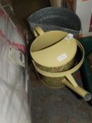 *Galvanised Flower Holder and a Watering Can