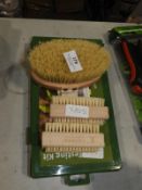 *Soil Testing Kit and Three Brushes