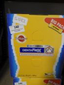 *Three Boxes of Nine Pedigree Dentaflex Dog Chews