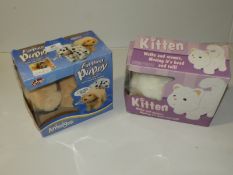 *Toy Kitten and a Flipping Battery Operated Puppy