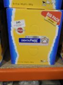 *Three Boxes of Nine Pedigree Dentaflex Dog Chews