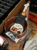 *Two Copper Coated Pans