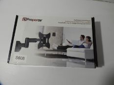 Proper AV Full Motion Wall Mount TV Bracket (to Su