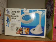 Lightcraft Flexible Magnifier Lamp