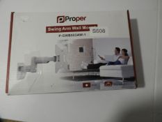 Proper AV Swing Arm Wall Mount TV Bracket (to Supp