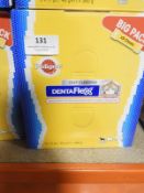 *Three Boxes of Nine Pedigree Dentaflex Dog Chews