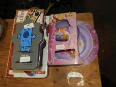 *Set of Princess Plates, Children's Toys, etc.