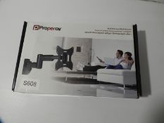 Proper AV Full Motion Wall Mount TV Bracket (to Su