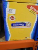 *Three Boxes of Nine Pedigree Dentaflex Dog Chews