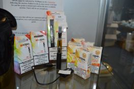 88 Vape Classic Pen with Six Bottles of E-Liquid an