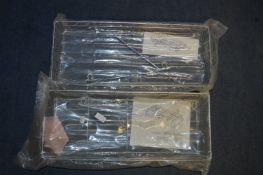 Two Silver Cross Parcel Trays