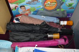 Collection of Folding Umbrellas