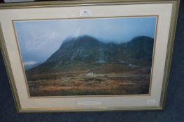 Photographic View of Glen Coe