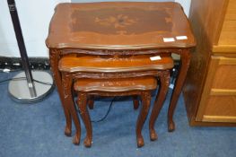 Inlaid Nest of Tables