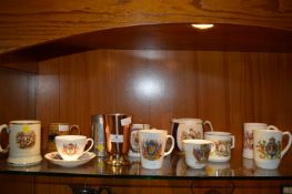 Collection of Coronation Ware; Mugs, Jugs, Tankard