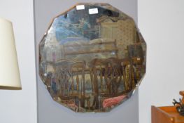 Vintage Bevelled Edge Wall Mirror (AF)