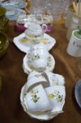 Part Royal Standard China Tea Set (20 Pieces)
