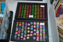 Two Boxes of Girl's Rings