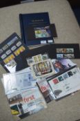 Rapid USA Stamp Album and an Assortment of First D