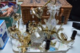 Assortment of Chandeliers, etc.