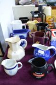 Collection of Eleven Brewery Jugs