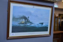 Framed Print - Shipping Scene