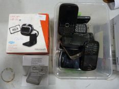 Box of Mobile Phones, Microsoft LifeCam and a Vibr