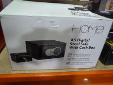 A5 Digital Safe with Cash Box