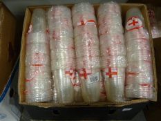 Large Quantity of Plastic England Cups