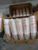 Two Boxes Containing a Large Quantity of Plastic E