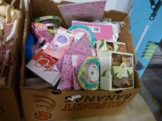 Mixed Box of Potpourri, Gift Bags, Coasters, etc.