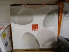 White Circular Fluorescent Ceiling Light