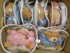 Six Cherry Pit Bears