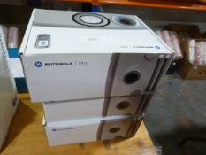 Three Motorola C975 Mobile Phones