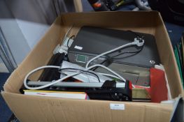 Box of Assorted Stationery Items Including HP Prin