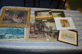 Assortment of Framed Pictures and Prints
