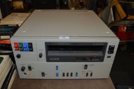 Sony Studio U Matic Video Cassette Player