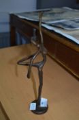 Brass Figure of a Dancer