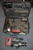 JVC Movie Video Camera in Red Case