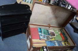 Vintage Suitcase Containing a Quantity of Older Bo