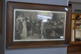 Oak Framed Vintage Cromwell Print