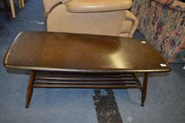 Dark Oak Retro Coffee Table