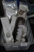 Box of Assorted Costume Jewellery, etc.