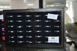 Case of 36 Metal Rings