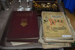 Assortment of Music Sheets