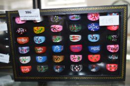 Case of 36 Colourful Rings