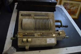 Multo Adding Machine Vintage Office Calculator